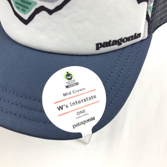 Patagonia Solar Rays '73 Interstate Hat Blue - Picture 2 of 6